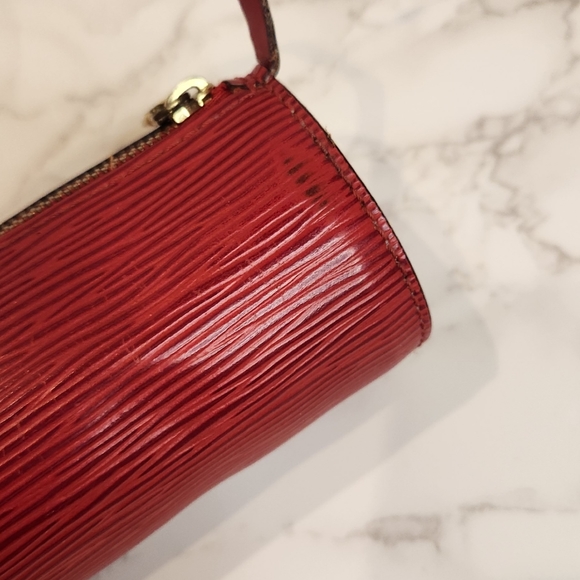 Louis Vuitton Soufflot Red Epi Leather Set - Picture 11 of 14